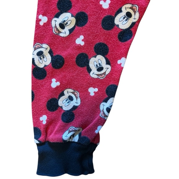 Disney Mickey Mouse Red and Black Kids Pajama Bottoms-Size 3T - Picture 3 of 5